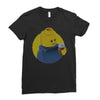 ugly lego drink coffee Ladies Fitted T-Shirt