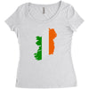 ireland Women's Triblend Scoop T-shirt