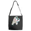 live in memphis Adjustable Strap Totes