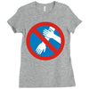 no quenelle! Ladies Fitted T-Shirt