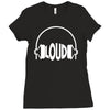 bargain loud records Ladies Fitted T-Shirt