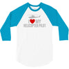 i' love my helicopter pilot 3/4 Sleeve Shirt