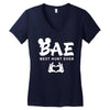Bae Best Auntie Ever Women's V-Neck T-Shirt