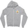 Cute Bee Proud Zipper Hoodie