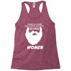 people without beard Racerback Tank
