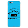 dumbass university t shirt school party funny tee iPhone 6/6s Plus Case