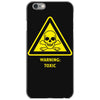 toxic hazard laboratory poison substance warning iPhone 6/6s Case