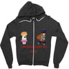 you have stolen my heart 2 Zipper Hoodie