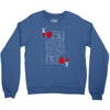 king of hearts playing card Crewneck Sweatshirt