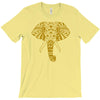 tribal print elephant geometric gold animals cool T-Shirt