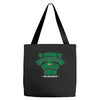 never underesmate irish queen Tote Bags