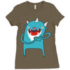 monster hearts you Ladies Fitted T-Shirt
