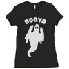 booya ghost Ladies Fitted T-Shirt