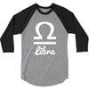 libra zodiac 3/4 Sleeve Shirt