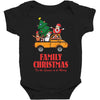 family christmas tis the season to be merry Baby Bodysuit