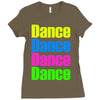 dance dance Ladies Fitted T-Shirt
