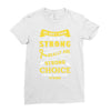 We Don't Know How Strong We Really Are Until Being Strong Is The Only Ladies Fitted T-Shirt