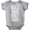 boat hair don't care Baby Onesie