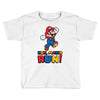 run, mario run Toddler T-shirt