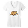 dreamer bear Women's V-Neck T-Shirt