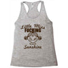 little miss fucking sunshine Racerback Tank