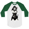 wonder woman 3/4 Sleeve Shirt