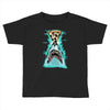 pizza shark graphic Toddler T-shirt