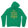kings are born in 1986 Unisex Hoodie