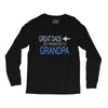 get promoted to grandpa Long Sleeve Shirts