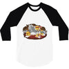 cheddar power 3/4 Sleeve Shirt