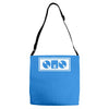 dj turntables club Adjustable Strap Totes