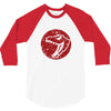 Red Dinosaur 3/4 Sleeve Shirt