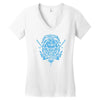 mutant &amp; proud leo Women's V-Neck T-Shirt