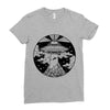 ufo Ladies Fitted T-Shirt