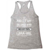 And 8th Day God Look Down So God Made A Libra Girl Racerback Tank