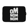 om nom nom Laptop sleeve