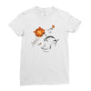 space bait Ladies Fitted T-Shirt