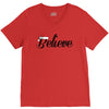 believe V-Neck Tee