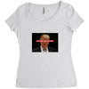 Not Today Satan Women's Triblend Scoop T-shirt
