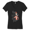 hiding in the dark Women's V-Neck T-Shirt