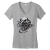 deep fear sea Women's V-Neck T-Shirt