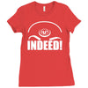 teal'c indeed Ladies Fitted T-Shirt
