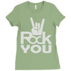 rock you Ladies Fitted T-Shirt