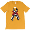 carcinoid cancer ribbon and rose T-Shirt