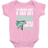 fishing fanatics1 Baby Bodysuit