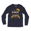 i'm not a widow i'm a wife to a husband with wings Long Sleeve Shirts