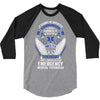 Forever The Title Emergency Medical Technician 3/4 Sleeve Shirt