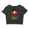 working on my santa body Crop Top
