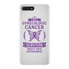 I am a Gynecologic Cancer Survivor - What's Your Superpower? iPhone 7 Plus Case