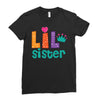 Lil Sister Ladies Fitted T-Shirt
